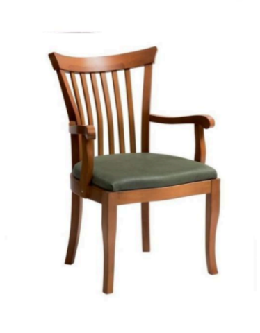 serif sandalye kollu